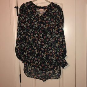 Floral tunic